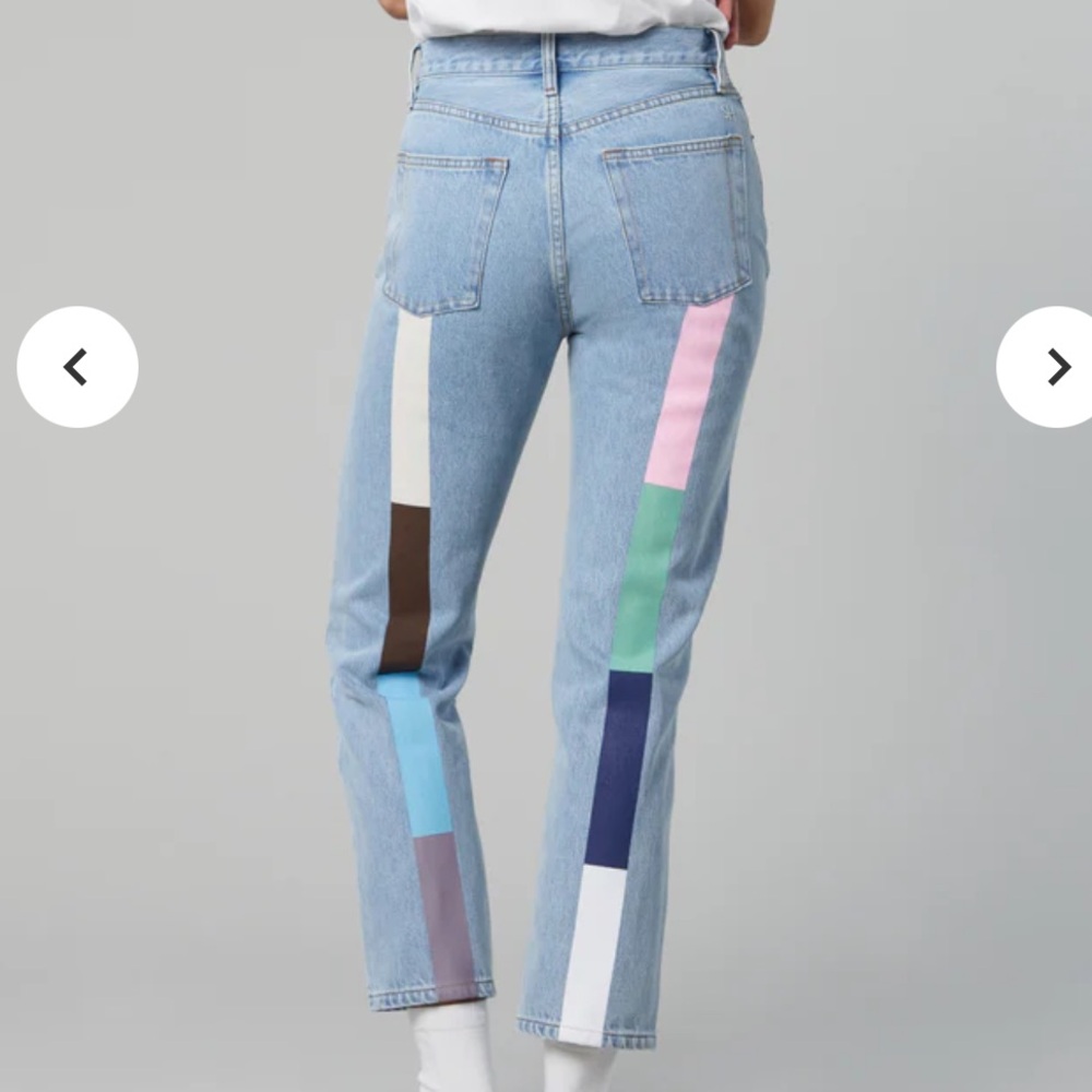 STILL HERE Rainbow Tate Jeans (Size 26)